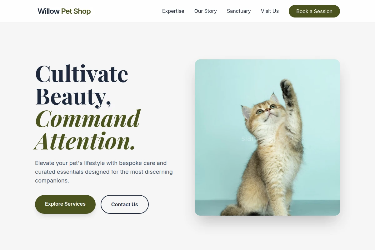 Willow Pet Shop